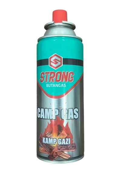 Strong Kamp Ocak Gazı Valfli Pürmüz Kartuşu 227 Gram 400 Ml Çok Renkli
