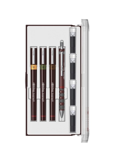 Rotring Isograph Junior Set 0.2-0.3-0.5 Mm + Tikky Mekanik Kurş Diğer
