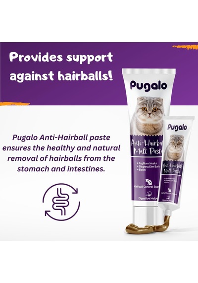 Hairball Malt Paste Kediler Için Tüy Yumağı Önleyen Vitamin Katkılı Malt Macun 100 Ml