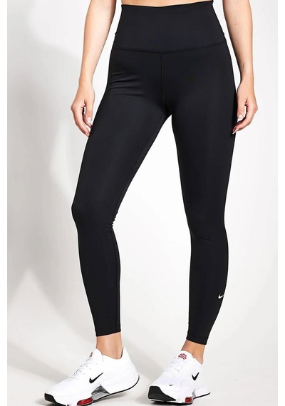 Nike One High Rise Leggings Full Length 2 Cepli Yüksek Belli Toparlayıcı Tayt Siyah Siyah