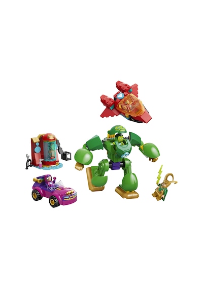 LEGO® ǀ Marvel Loki - Iron Man Takımına Karşı 11211 - 4+ için Minifigür İçeren Oyuncak Yapım Seti (204 Parça)