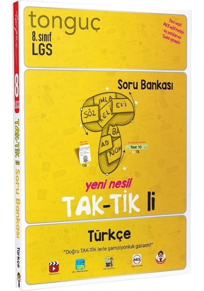 Tonguç Akademi 8. Sınıf Türkçe Taktikli Soru Bankası (512732208)