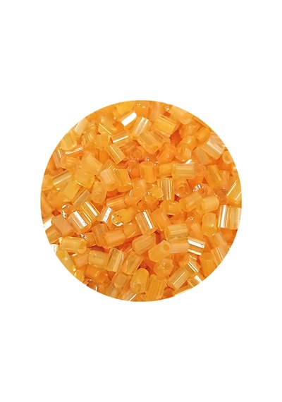 Kesme Cam Boncuk 2mm - 20 Gram - Şeffaf Açık Sarı -bnc335