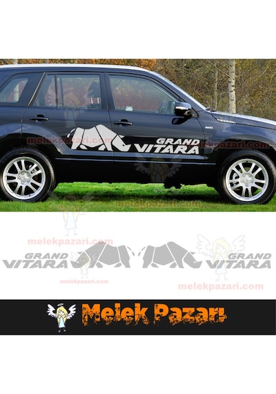 Grand Vitara Gergedan Araba Sticker.