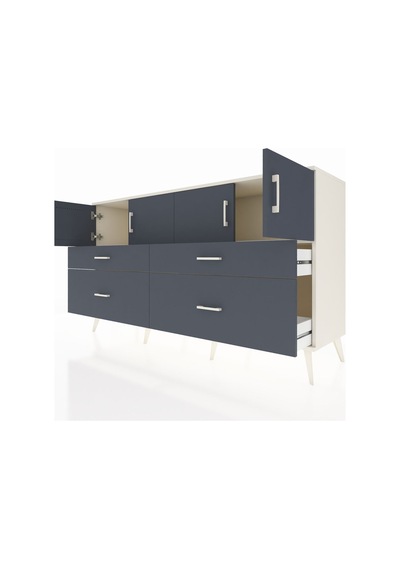 Hyperion Konsol 2 Raflı 4 Çekmeceli 4 Kapaklı 176x44x99 Aytaşı-an Aytaşı-antrasit Hyperion Konsol 2 Raflı 4 Çekmeceli 4 Kapaklı 176x44x99 Aytaşı-an Aytaşı-antrasit