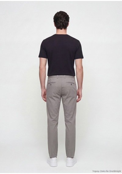 Ramsey Antrasit Dokuma Regular Fit Casual Pamuk Karışımlı Pantolon antrasit hard Coal
