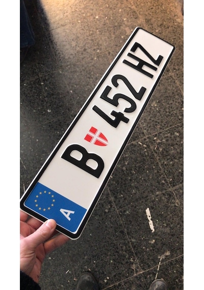 Yabanci Plaka, Alman Plaka, Hediyelik Süs Plaka, Dekor Plaka 419677214