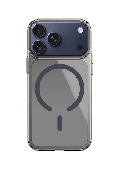 Bikapak Magslım Apple Uyumlu iPhone 17 Pro Gri Kapak