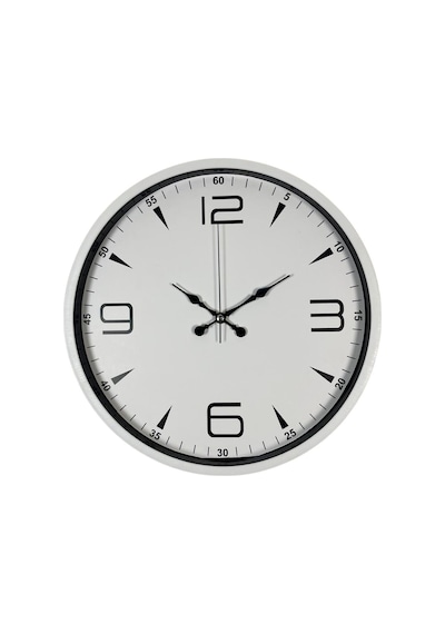 Soft Beyaz 36 Cm Dekoratif Duvar Saati Çok Renkli