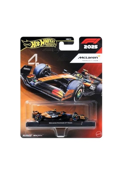 Hot Wheels Premium Formula 1 Yarış Arabası Mclaren Formula 1 Team Jkd88 'lando Norris'