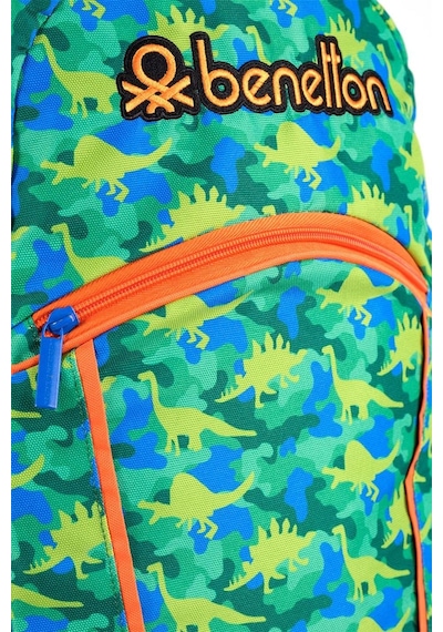 United Colors Of Benetton Bnt03660 Yeşil/lacivert/turuncu Unisex Sırt Çantası Lacivert