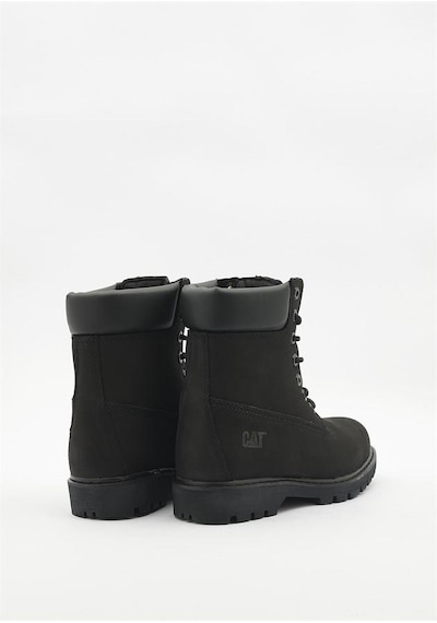 Caterpillar Clovis Black Nubuk Kadın Bot Siyah