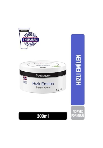 Neutrogena Norveç Hızlı Emilen Bakım Kremi 300 ml