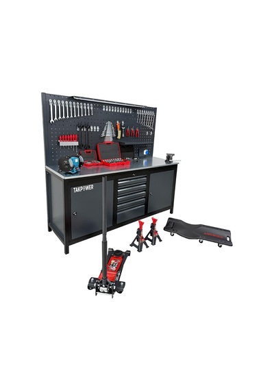Takpower Oto Servis Ve Hobi Garaj Seti Premium