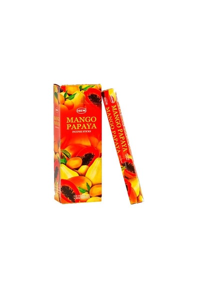 Hem Mango Papaya 2 Paket Toplam 40 Çubuk Tütsü