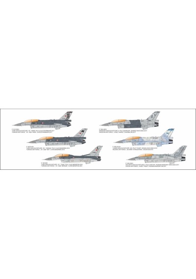 1/32 F-16d Savaş Uçağı Maketi, Hobbytime 054