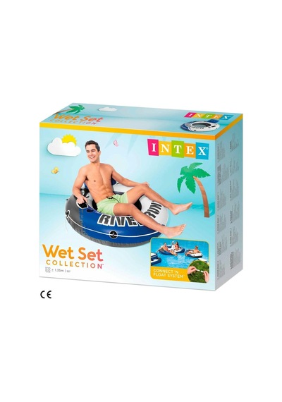 Intex 58825 River Run Fileli Koltuk Simit 135 Cm Mavi, Su Sporlar