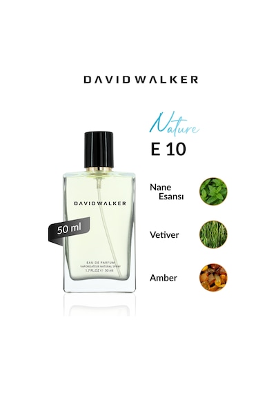 David Walker Starblack E10 Erkek Parfüm EDP 50 ML