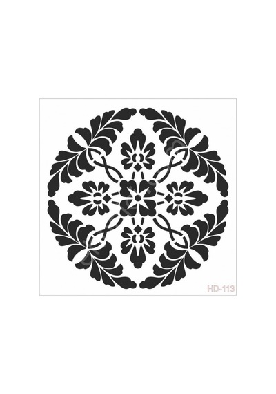 Hd113 Cadence Home Dekor Stencil 45X45