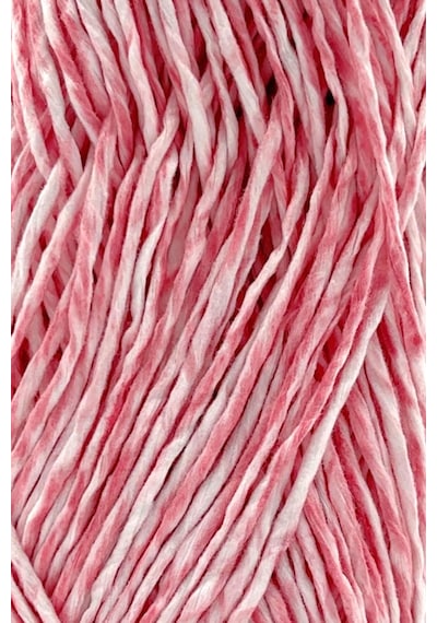 Premium Softee Raffia Yumuşak Ebruli Rafya İp Çok Renkli Kağıt İp El Örgü İpi Pembe Batik
