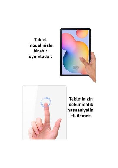 Huawei Matepad 11.5 İnç 2023 Uyumlu Temperli Ekran Koruyucu Kırılmaz Cam Glass