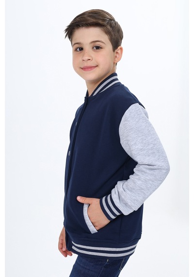 Toontoy Unisex Çocuk Kolej Hırka Lacivert