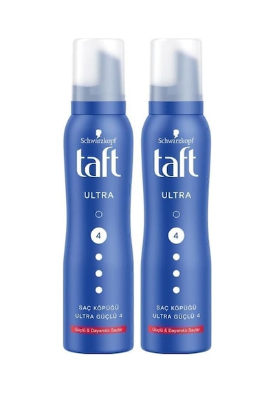 Taft Ultra Saç Köpüğü 2x150 ML