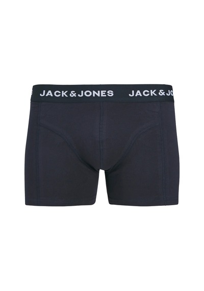 Jack & Jones Erkek Jacdenım 3'lü Boxer 12275817 Koyu Lacivert Koyu Lacivert