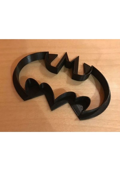 Batman Kurabiye Kalıbı Beyaz