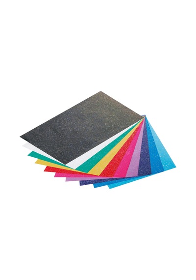 830409 Simli Elişi Kağıt 10 Renk 23x33cm