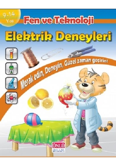 Elektrik Deneyleri Kitabı Ünlü Yayınları