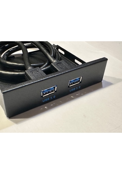 2 Port Usb 3.0 Kasa İçin Ön Panel Usb 3.0 Kasa İçin Ön Panel 3.5'' Usb 3.0 Panel
