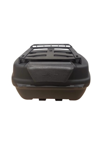 Motosiklet Arka Çanta Sl-45 Litre Sırt Dayama Ve Üst Bagaj Full Set Siyah Reflektör Siyah