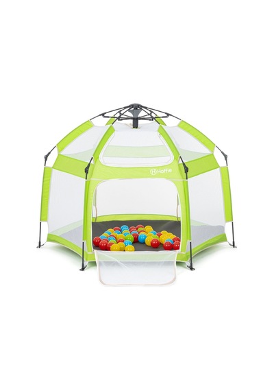 Foldy Plus Katlanabilir Bebek ve Çocuk Oyun Parkı Alüminyum Kolay Kurulum Oyun Matı Ve Toplar