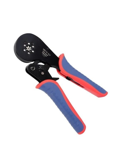 6 Köşe 0.08-16 Mm² İzoleli Kablo Ucu Sıkma Pensesi Hsc10 16-6 Profesyonel Seri Hsc1011