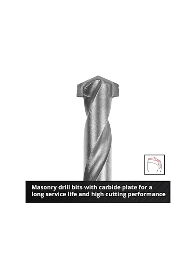 Einhell 10 Parça Beton delme uç seti S-CASE kutu - 49108743