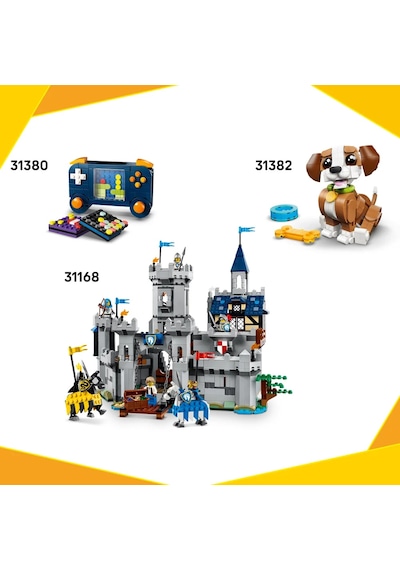 LEGO® Creator 3'ü 1 Arada Deniz Hayvanları: Güzel Yunuslar 31385 – 9 yaş ve üzeri çocuklar için Yaratıcı Oyuncak Yapım Seti (542P)