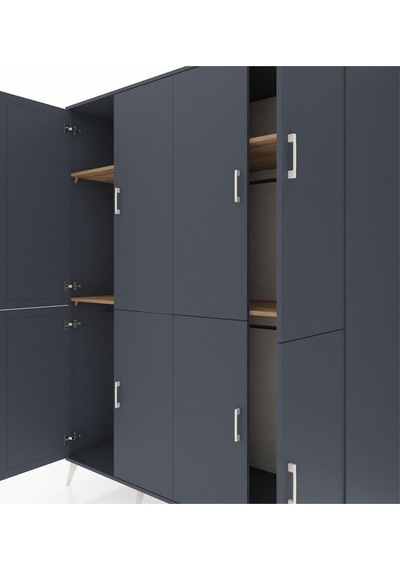 Kronos Gardrop 4 Raflı 8 Kapaklı 4 Askılı 176x59x221 Antrasit-antrasit/çam Antrasit/çam Kronos Gardrop 4 Raflı 8 Kapaklı 4 Askılı 176x59x221 Antrasit-antrasit/çam Antrasit/çam