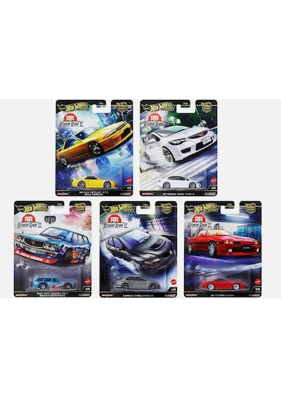 Hot Wheels 2025 Car Culture Ronin Run Iı 5li Set
