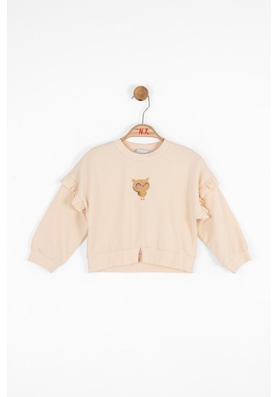 Xo Kids Kız Çocuk Sweatshirt 9ay-4 Yaş 37622 Krem
