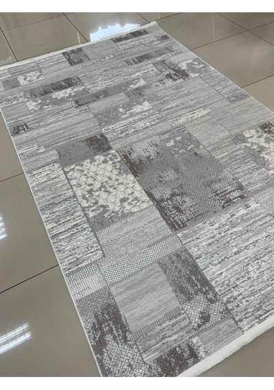 Padişah Halı Sümela 79477 095 Serisi Akrilik Salon Oturma Yatak Odası Halısı Gri