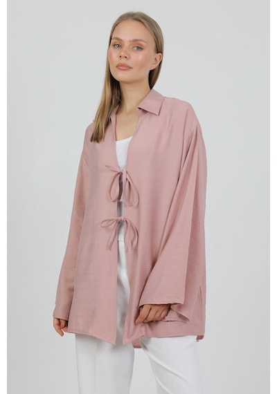 Doğal Viskon Kumaş Cepli Bağcıklı Kadın Kimono 1167 Hafif, Dökümlü, Akışkan, Yazlık Model Gülkurusu Doğal Viskon Kumaş Cepli Bağcıklı Kadın Kimono 1167 Hafif, Dökümlü, Akışkan, Yazlık Model Gülkurusu
