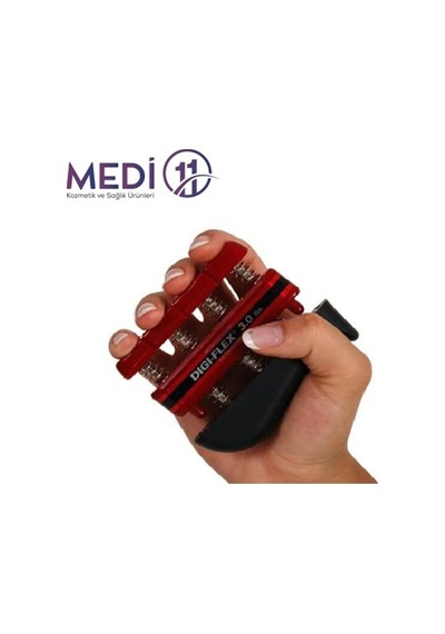 Moves Kırmızı Digi-Flex Yaylı El Parmak Kuvvetlendirici Yay