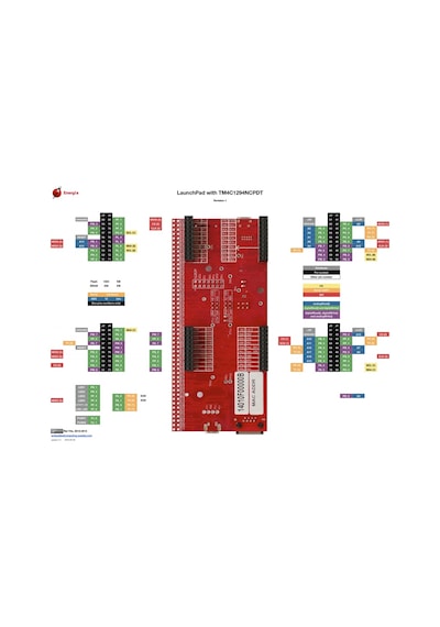 Tı Ek-Tm4C1294Xl Launchpad + Jtag Programlayıcı