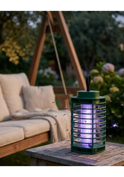 Elektrikli Sinek Öldürücü Lamba Uv Led Teknolojili Sessiz Ve - Lisinya