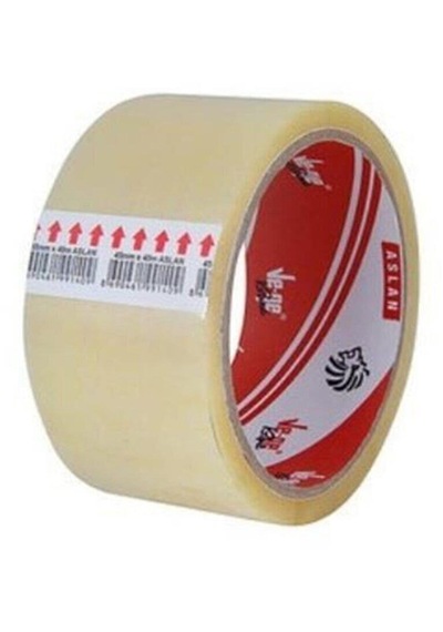 Ve-ge Halı Bantı Aslan 80 Mm X 66 Metre Şeffaf 24 Adet