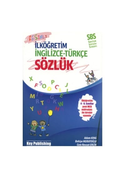 Resimli İlköğretim İngilizce Türkçe Sözlük Key Puplishing