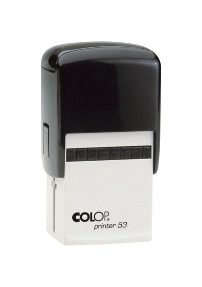Colop Prınter 53 Tarih Kaşe Tr Siyah Kasa Mavi/kırmızı Keçe - 30 x 45 MM
