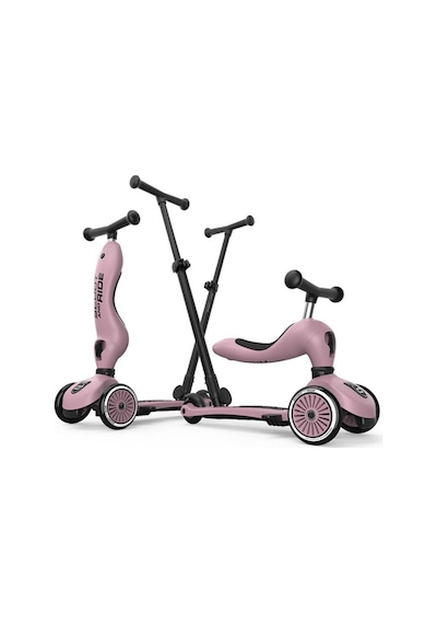 Scoot And Ride Push And Go Ebeveyn Kontrollü Çocuk Scooter Wildberry 240527-00069