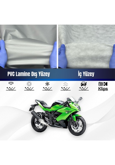 Kawasaki Ninja 250 Sl Su Geçirmez Motosiklet Brandası Motor Brand
